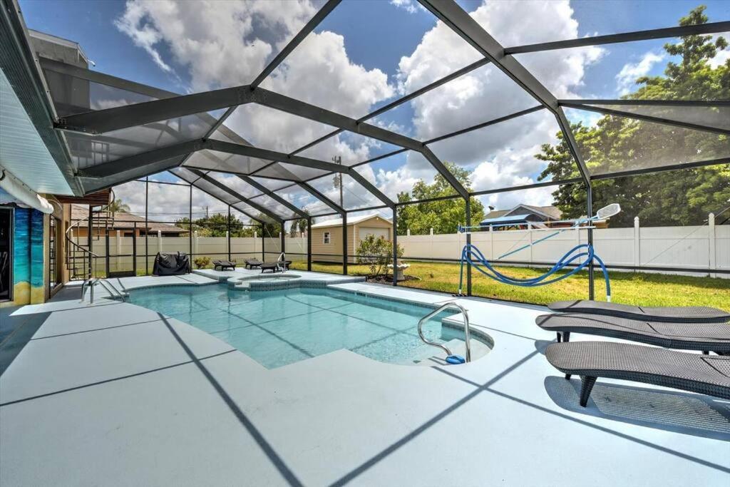 Cape Coral Paradise 4 Bd 12Sleeps, W/Heated Pool מראה חיצוני תמונה